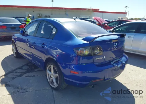 2007 Mazda Mazda3 S Sport z USA, uszkodzony, nr VIN JM1BK323X71640894